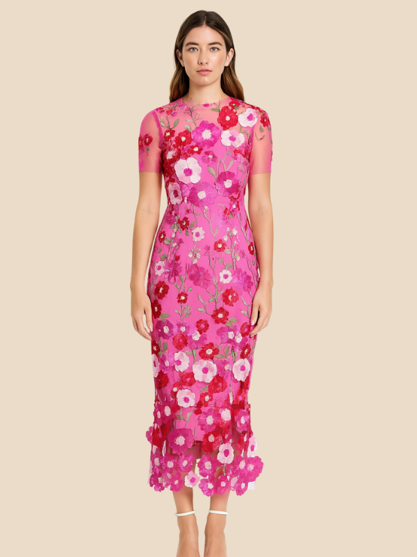 Marcelline | Women’s Embroidered Maxi Dress8